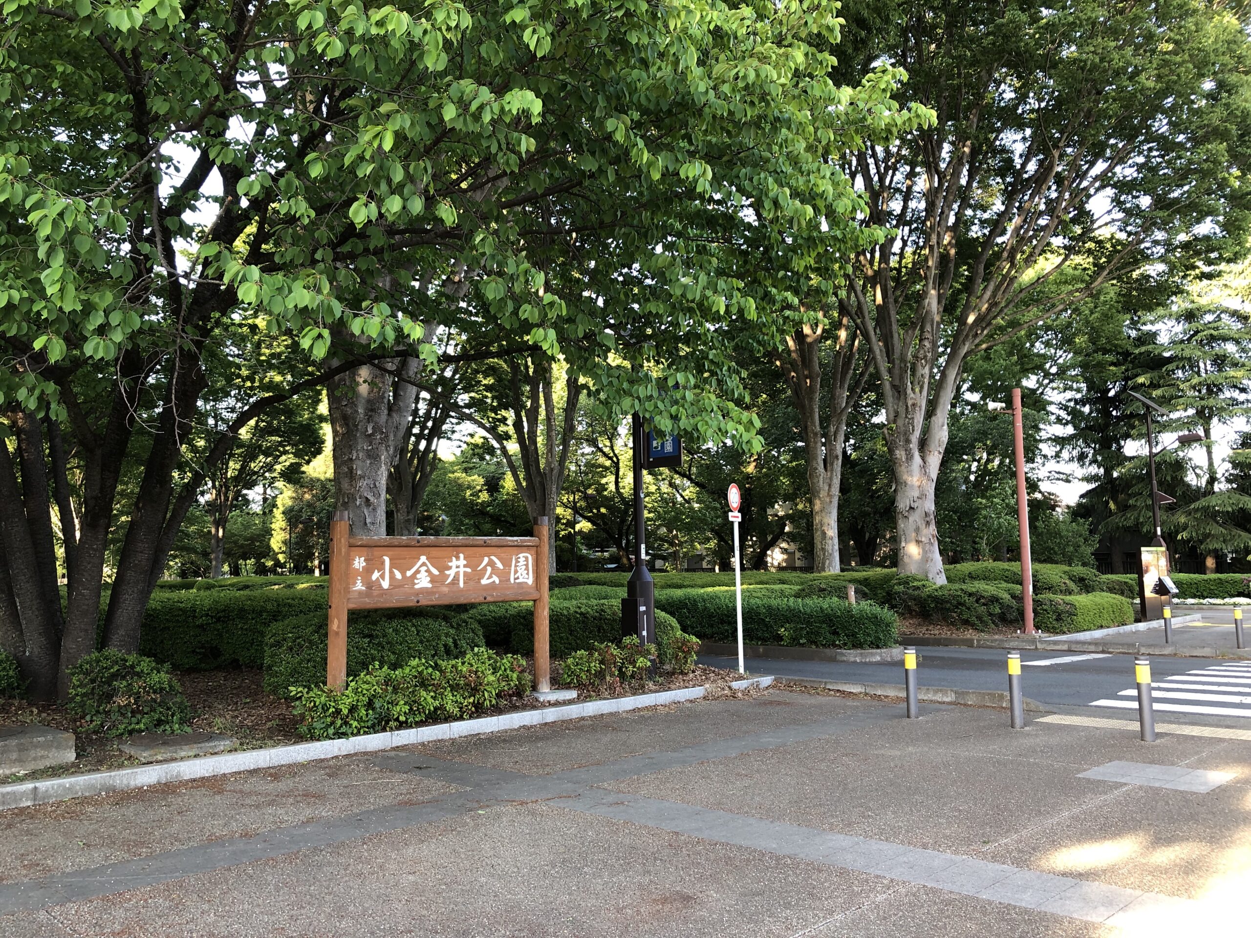 都立小金井公園入口の写真です